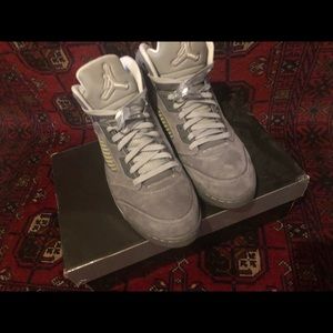 Air Jordan 5 Wolf Gray…